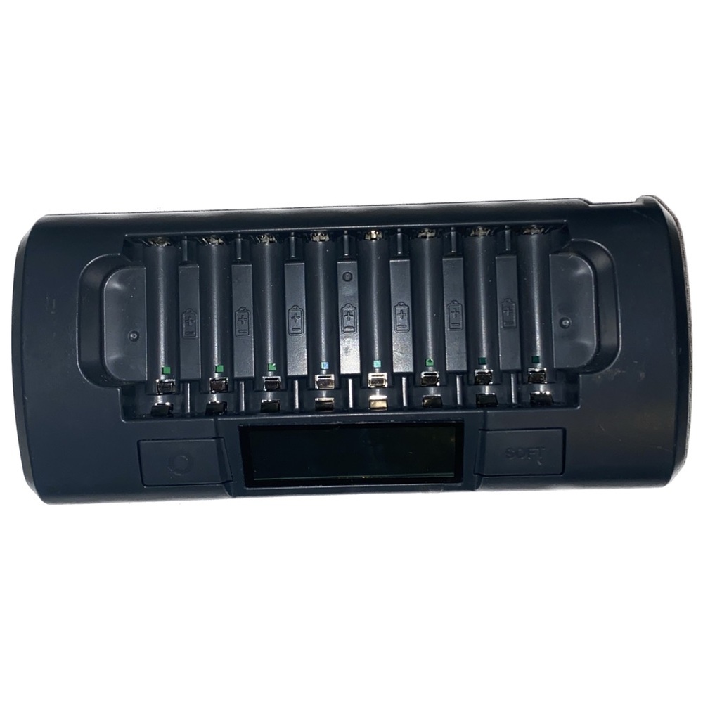 Maha MH-C800S 8-Cell Quick Charger for Rechargeable AA/AAA NiMH/NiCD Batt READ